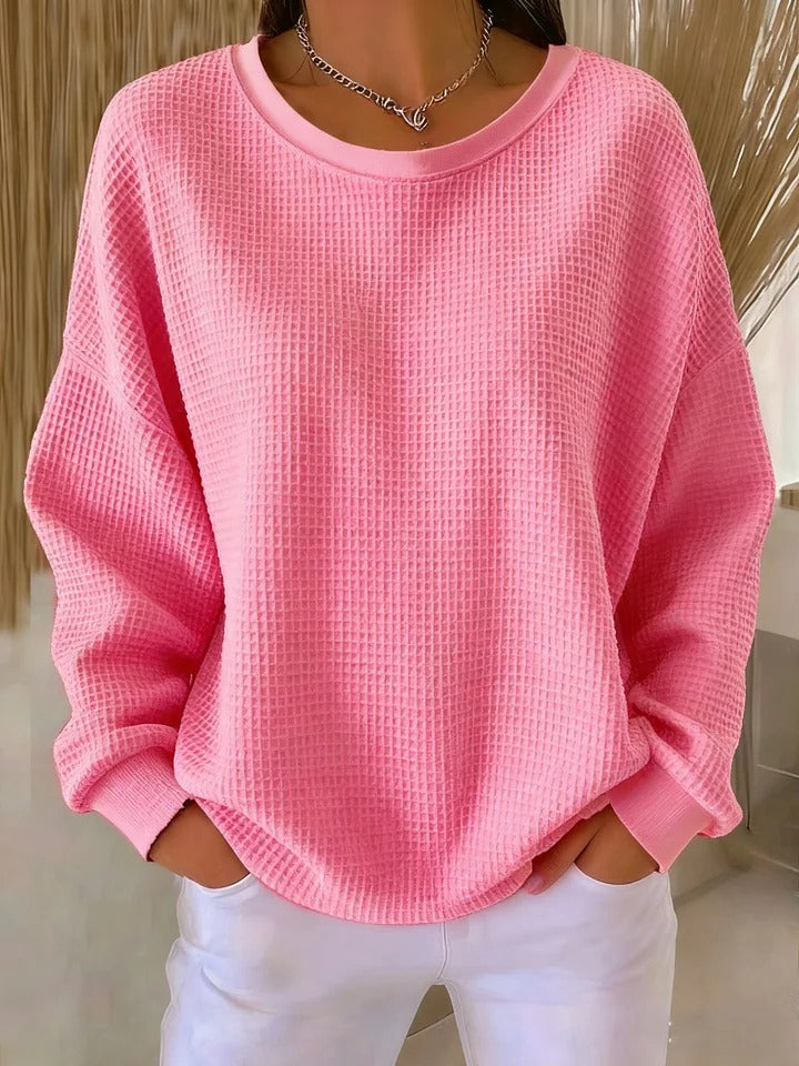 Henryka | Oversize Sweter z Długim Rękawem