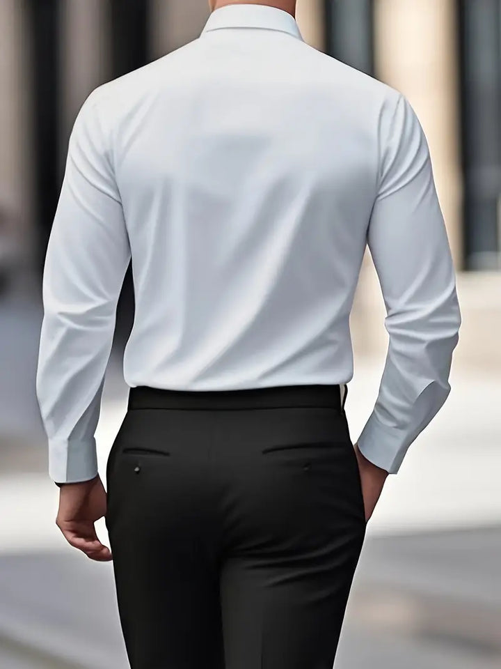Mateusz | Elegancka Koszula Biznesowa Męska Slim Fit