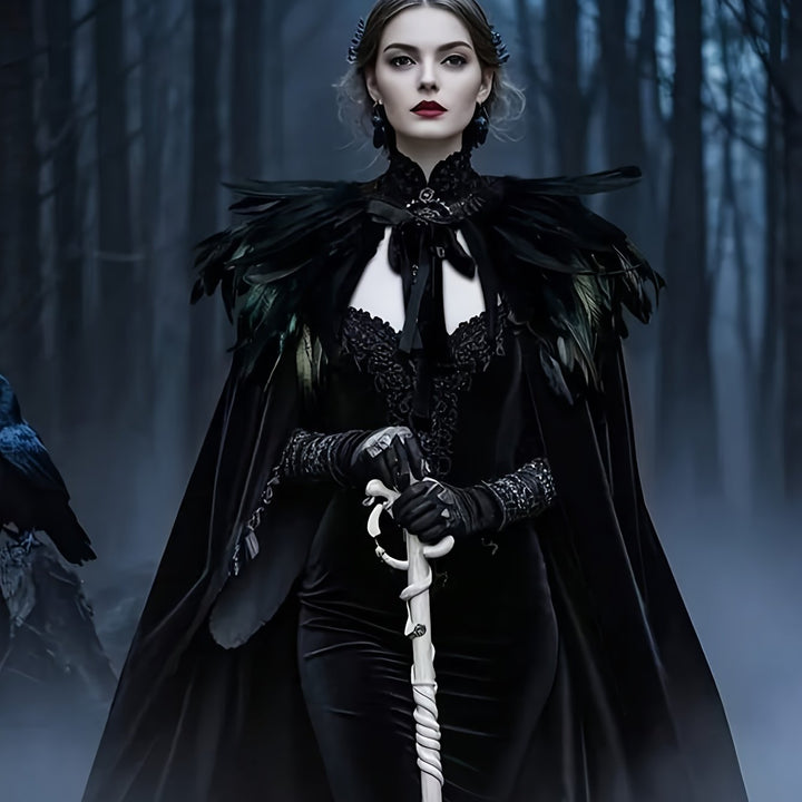 Kalina75 | Peleryna z kapturem na Halloween