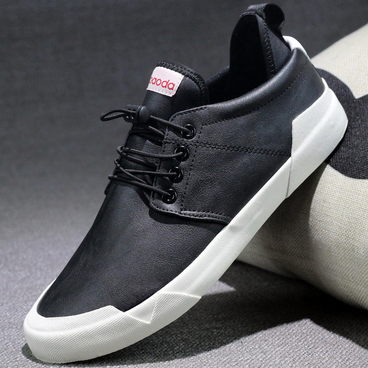 Męskie buty casual sznurowane na jesień