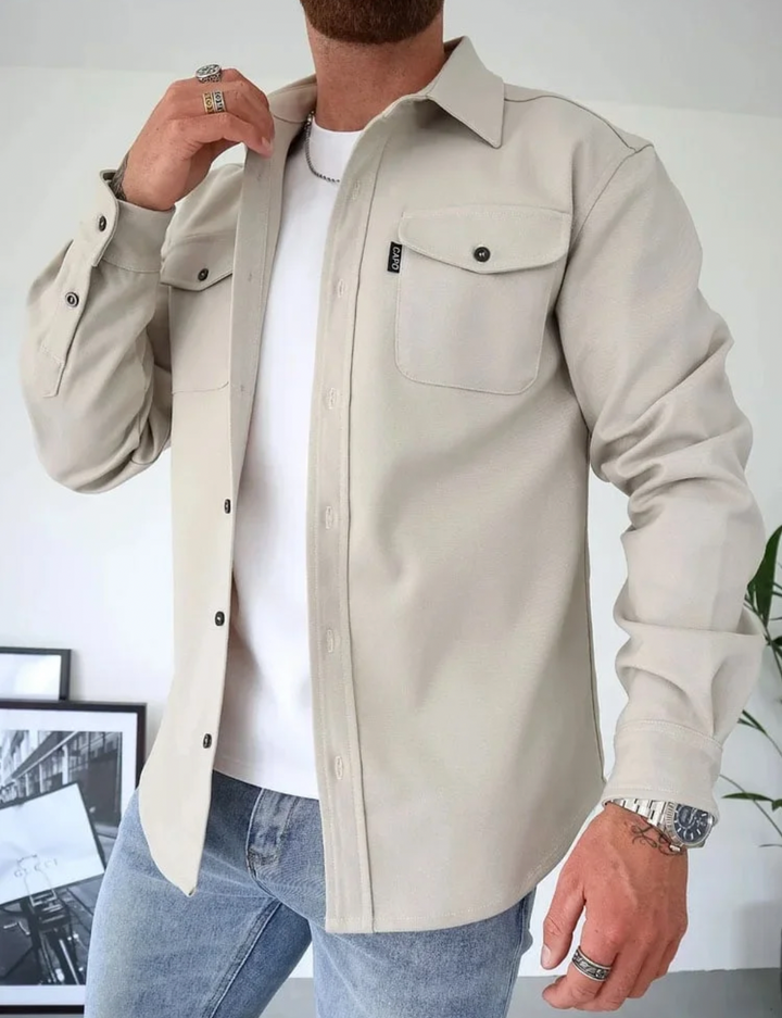 Oskar | Koszula Kurtka Męska Overshirt