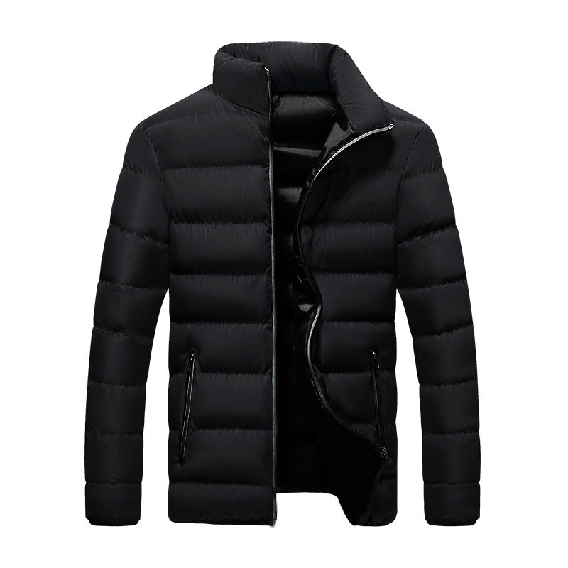 Zimowa kurtka męska, slim fit, ocieplana