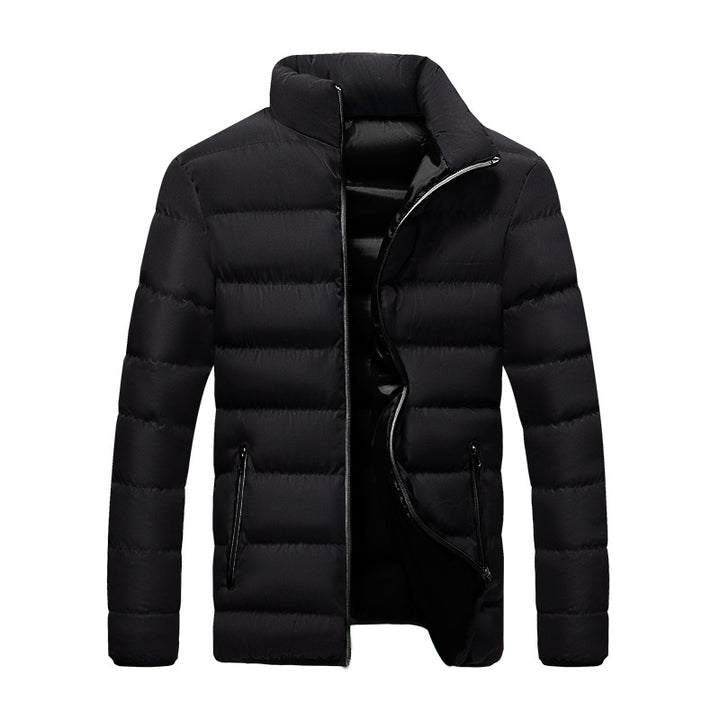 Zimowa kurtka męska, slim fit, ocieplana
