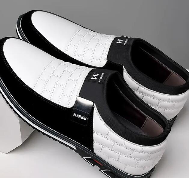 Męskie buty casual ze sztucznej skóry