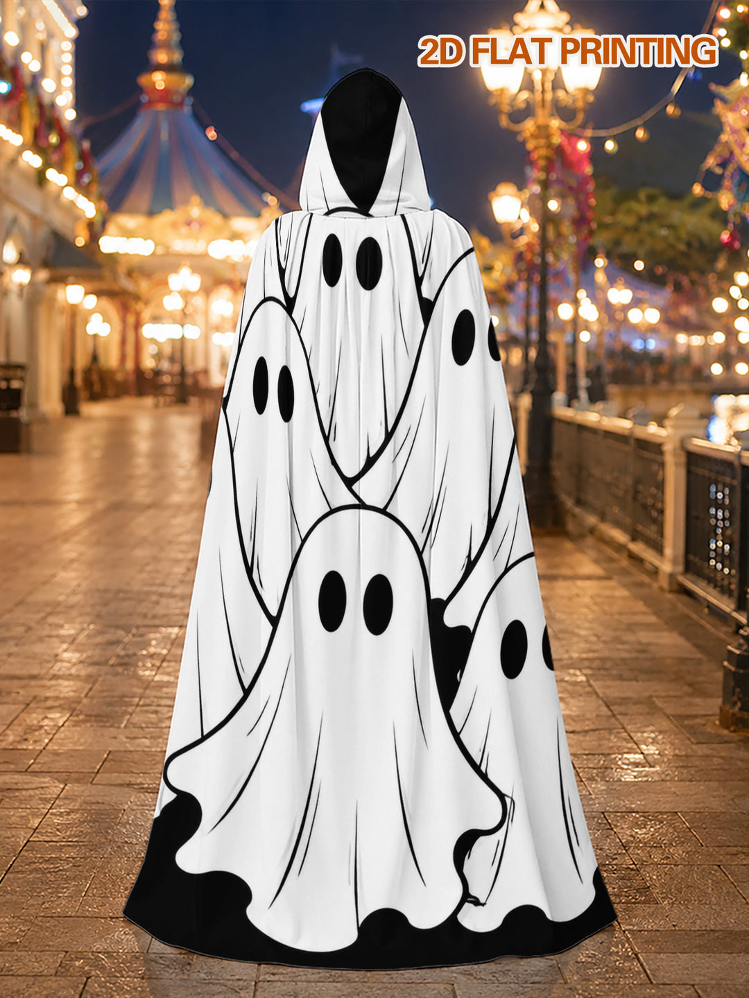 AlbertX | Peleryna z kapturem na Halloween