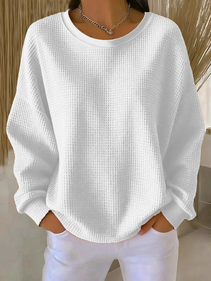 Henryka | Oversize Sweter z Długim Rękawem