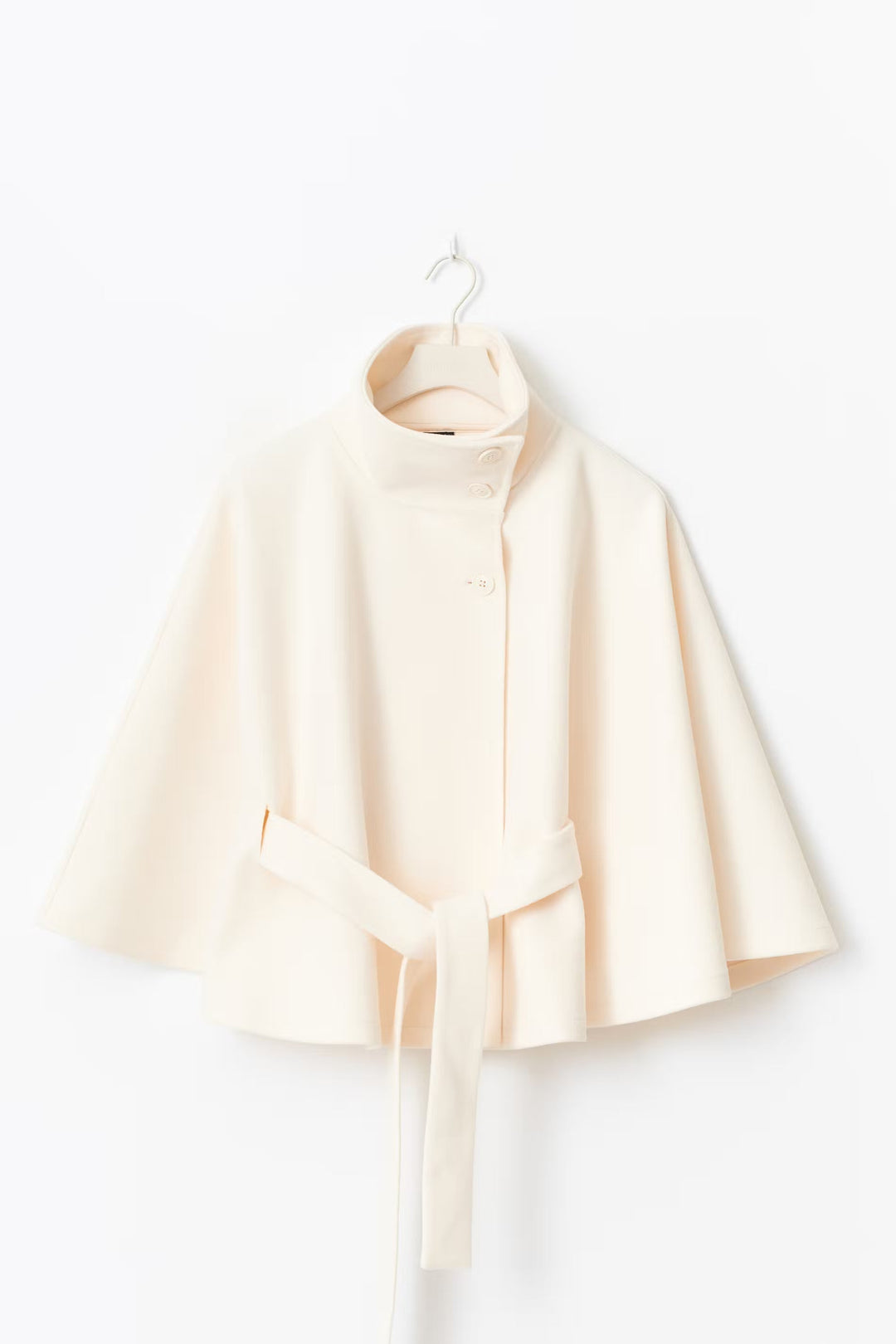 Karolina | Elegancka Peleryna Damska z Paskiem