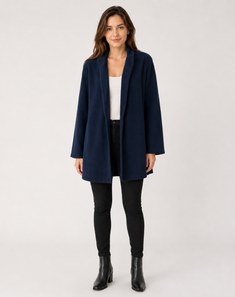 Wioletta | Klasyczny Płaszcz Everyday Chic