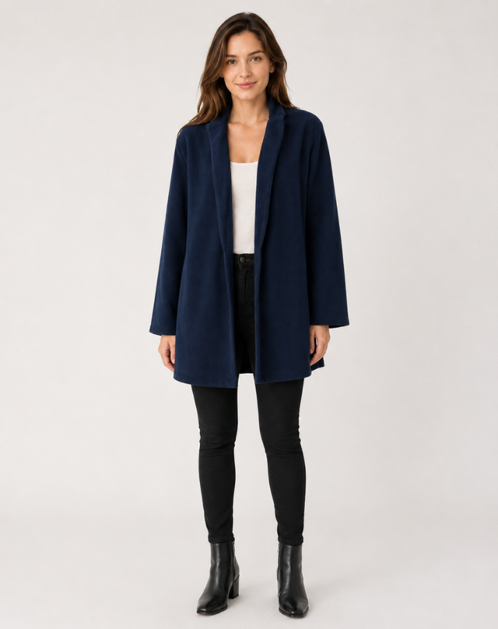 Wioletta | Klasyczny Płaszcz Everyday Chic