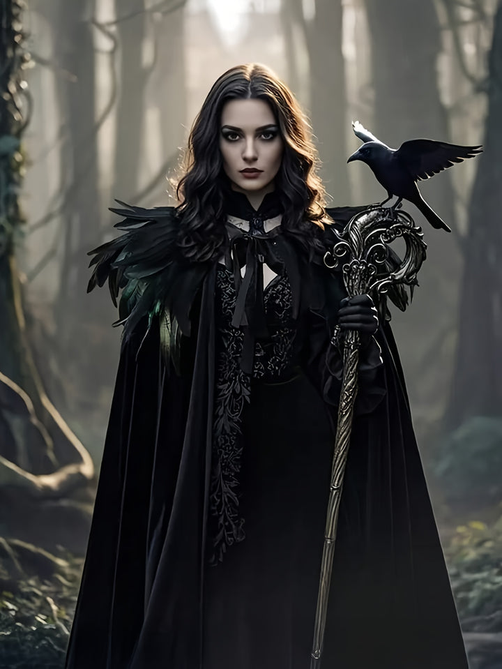 Kalina75 | Peleryna z kapturem na Halloween