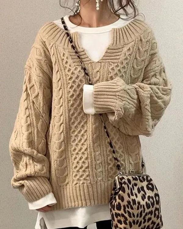 Iga | Sweter oversize damski