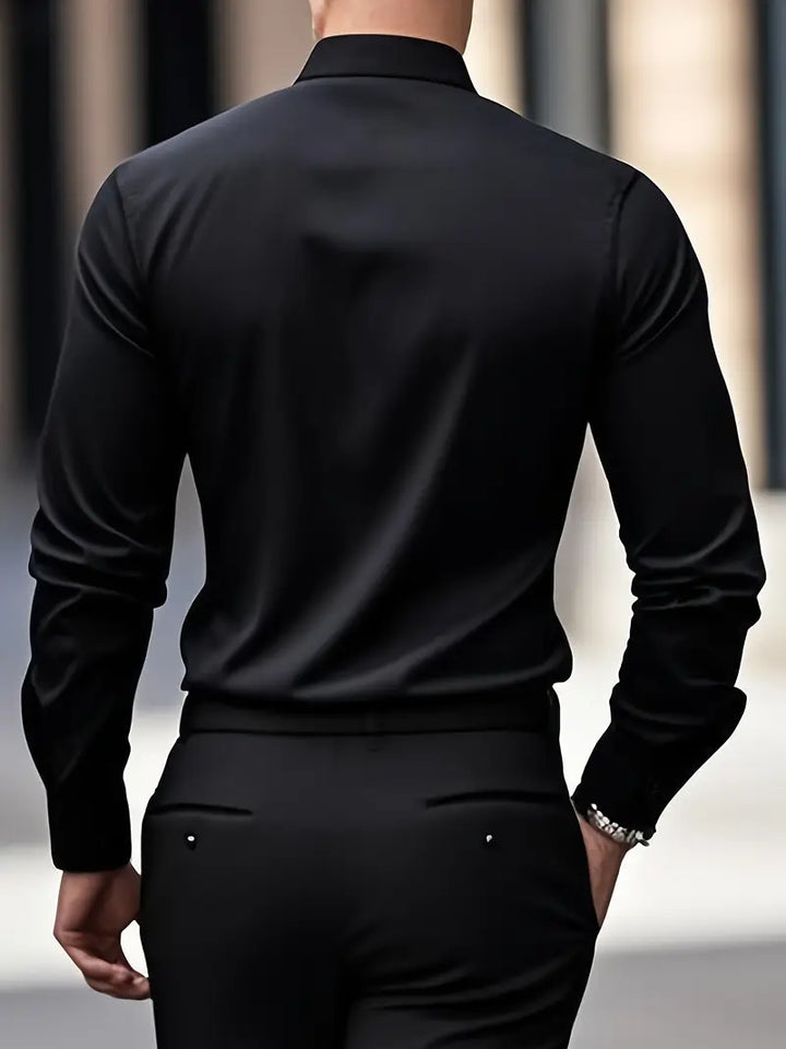 Mateusz | Elegancka Koszula Biznesowa Męska Slim Fit