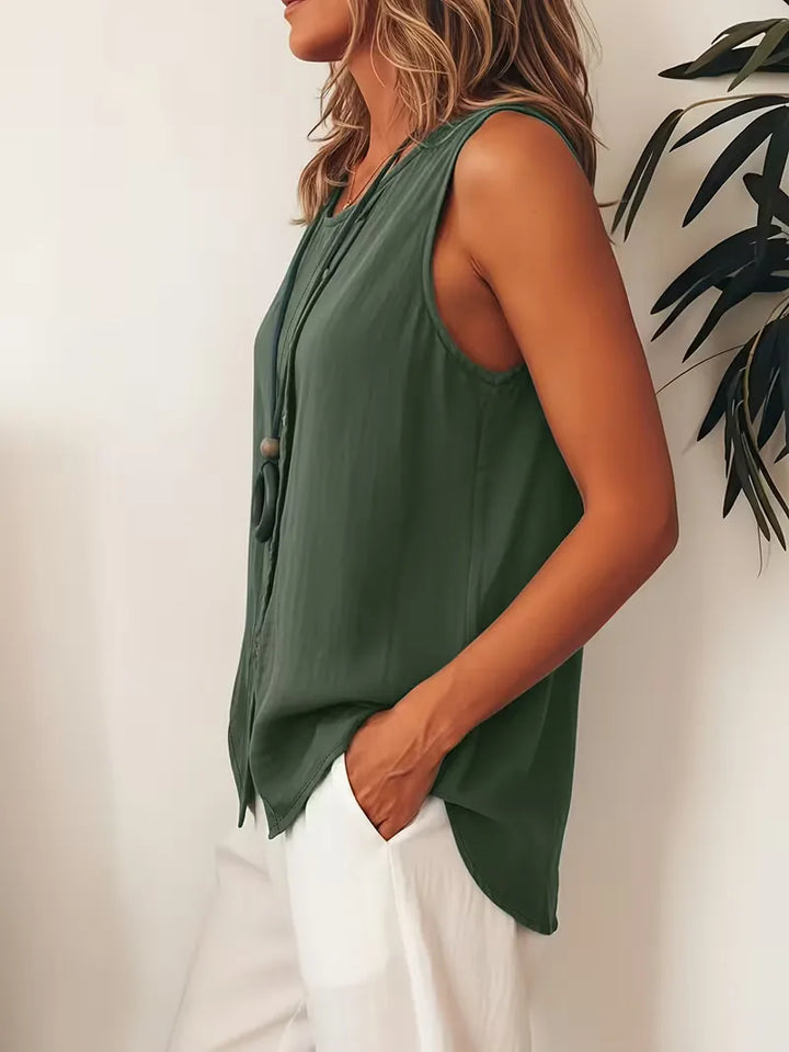 Marta | bluzka boho z guzikami