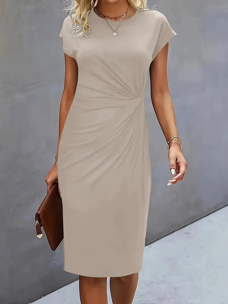 Milena | Elegancka Sukienka Midi Damska