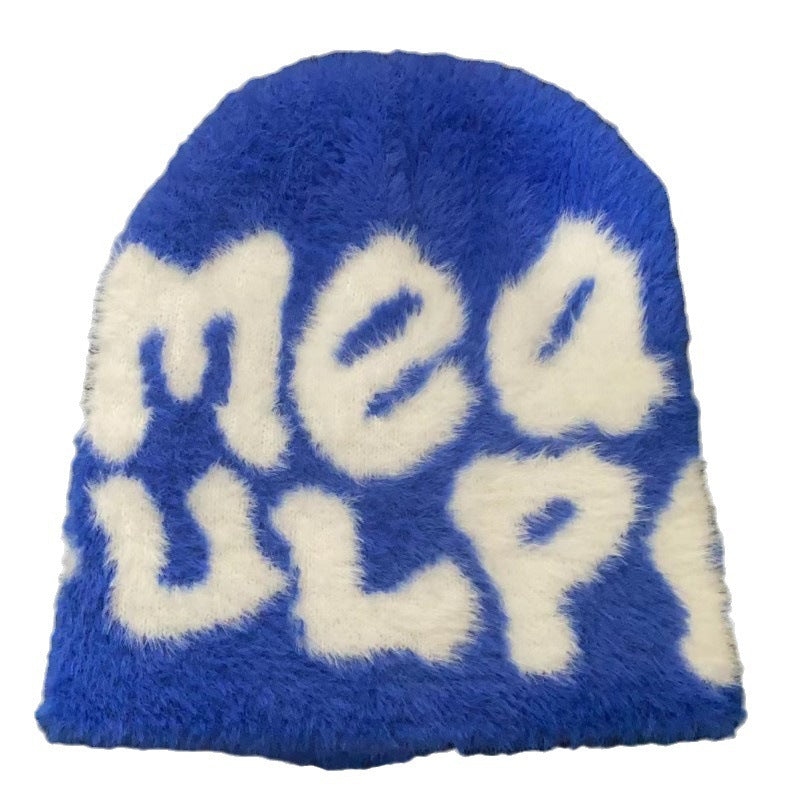 Damska czapka zimowa beanie z dzianiny w kilku kolorach