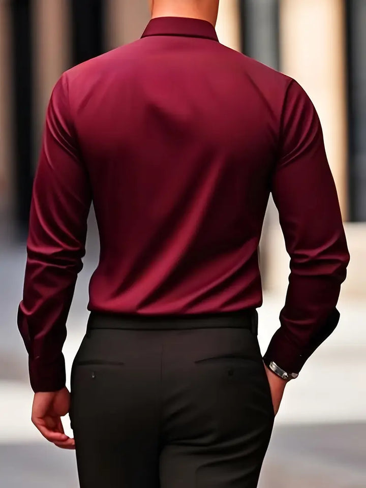 Mateusz | Elegancka Koszula Biznesowa Męska Slim Fit