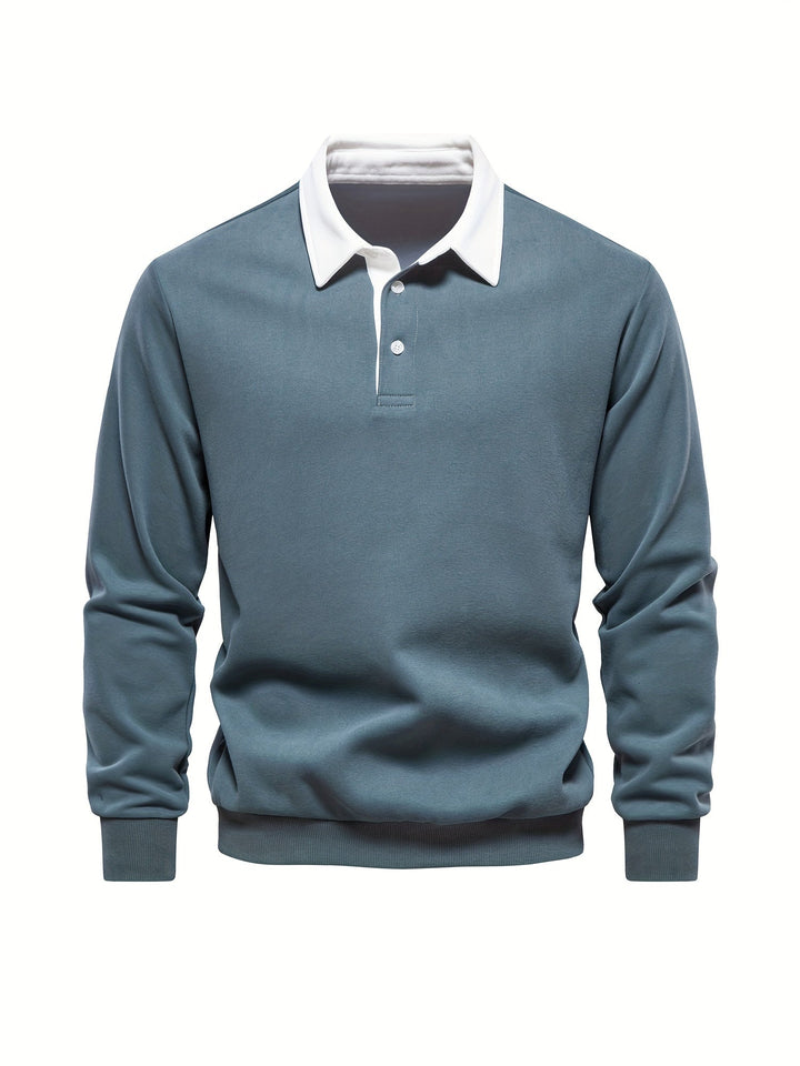 Dawid bluza polo z długim rękawem