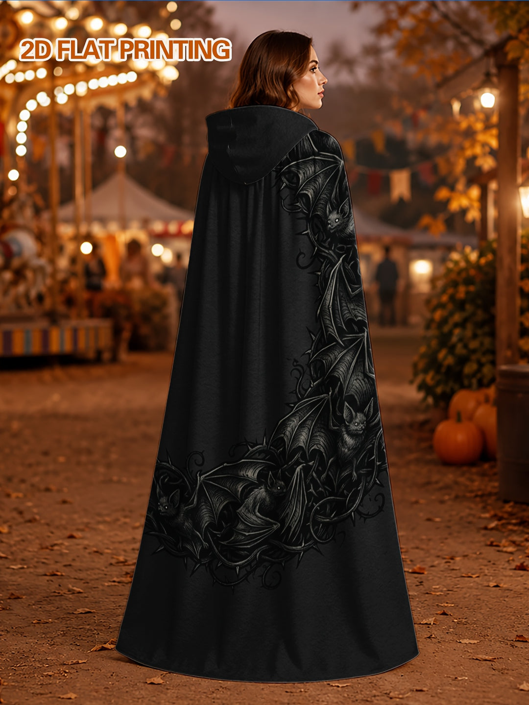 Kalina60 | Peleryna z kapturem na Halloween
