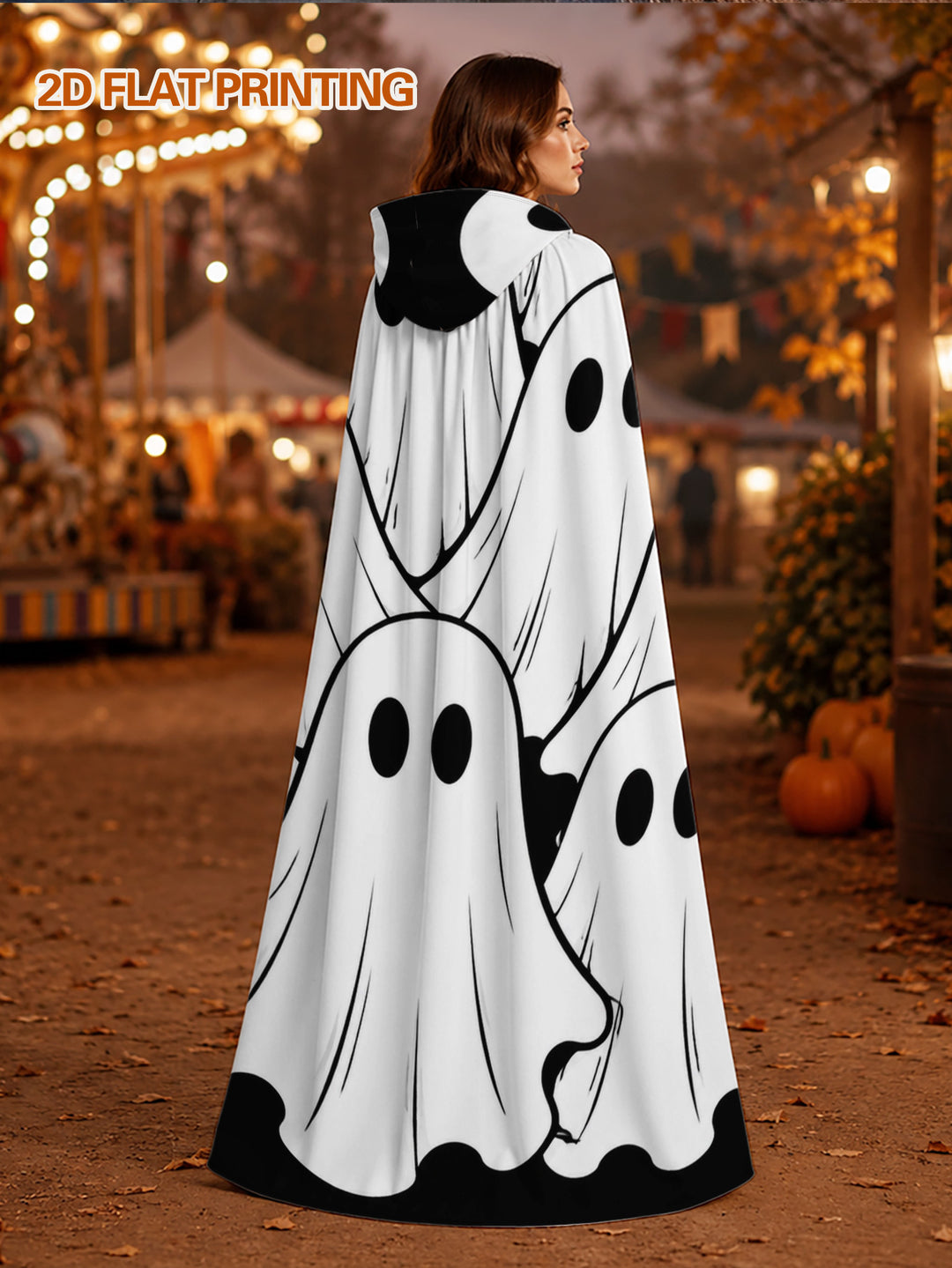 AlbertX | Peleryna z kapturem na Halloween