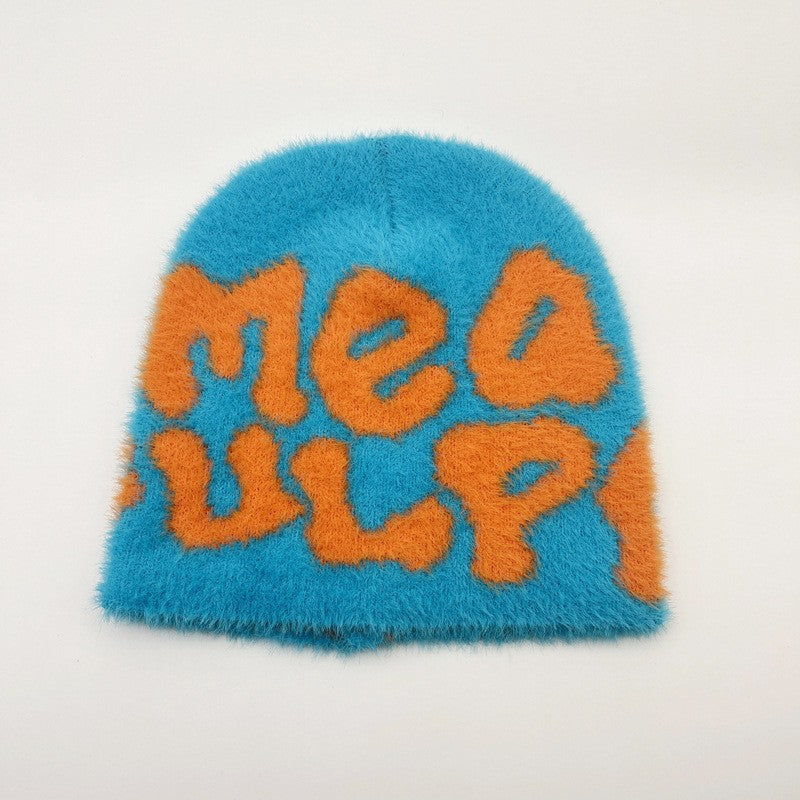 Damska czapka zimowa beanie z dzianiny w kilku kolorach