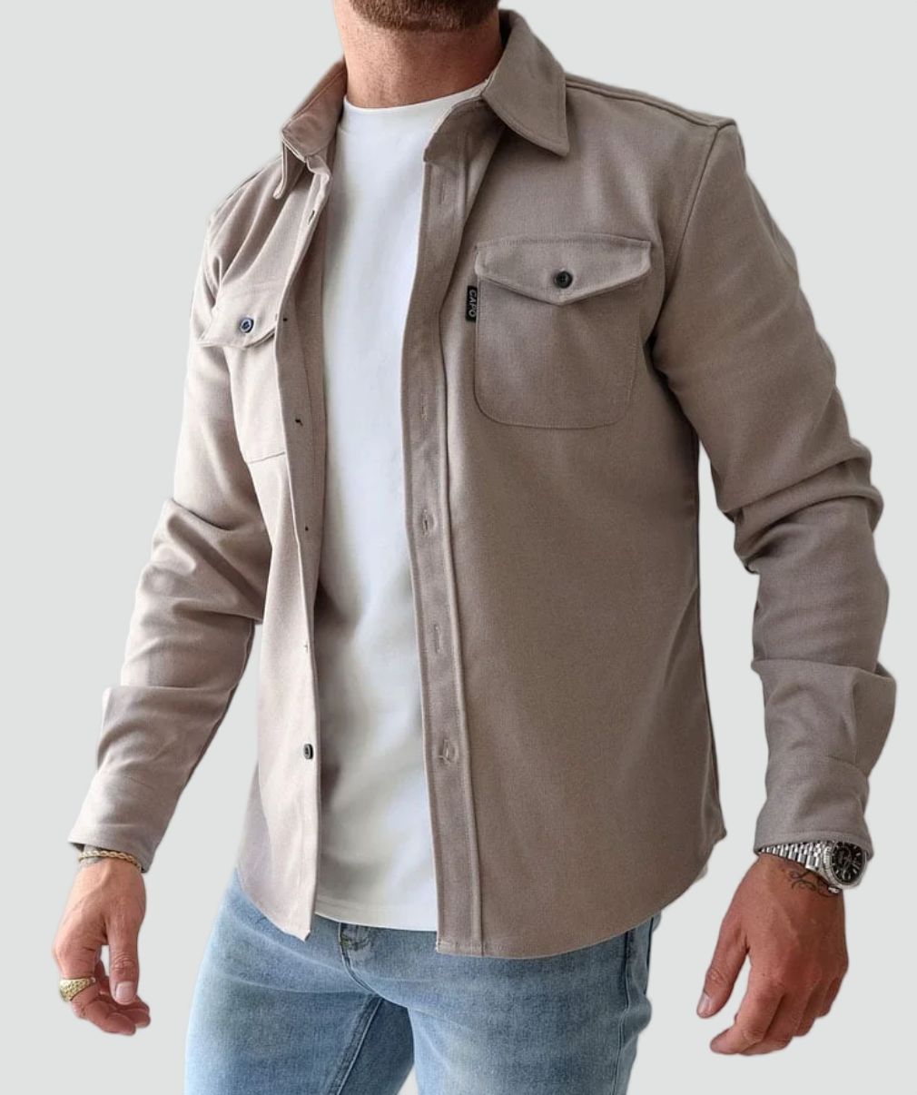 Oskar | Koszula Kurtka Męska Overshirt
