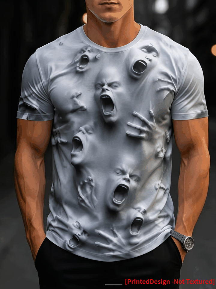 Benedykt | Męski t-shirt z nadrukiem