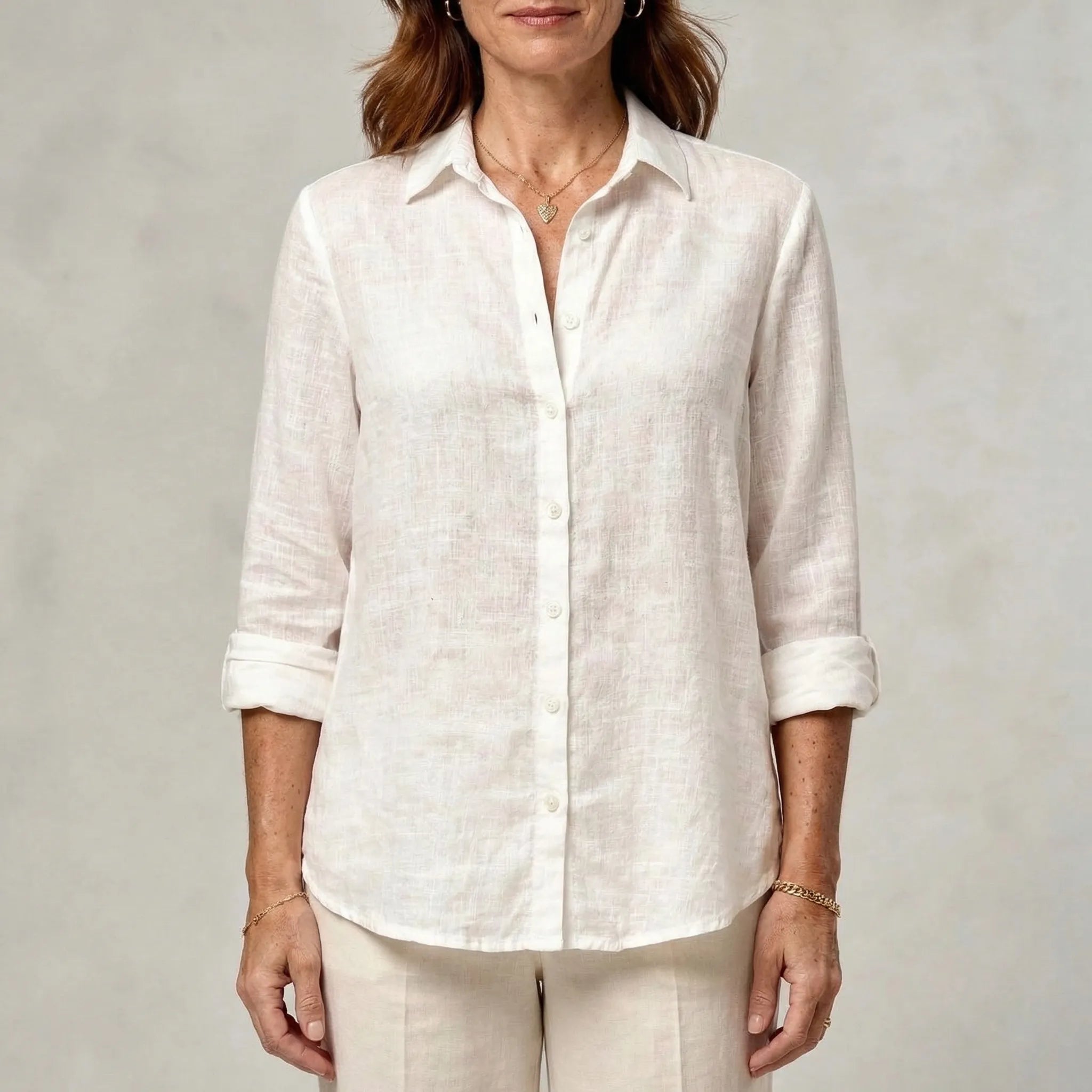 Birdella - Luźna Bluzka Z Nadrukiem W Ptaki