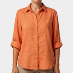 Blouzen - Oversizowa Bluzka Z Długim Rękawem