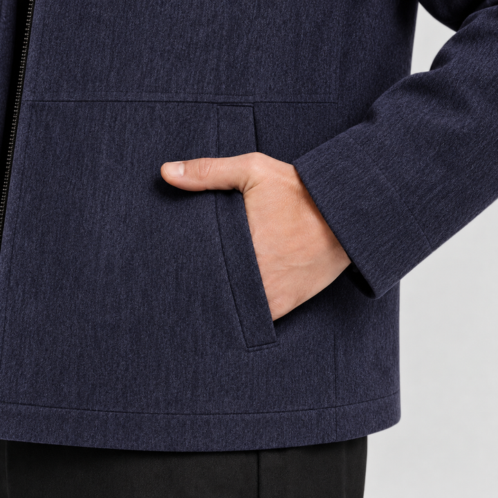 Miłosz | Elegancka Kurtka Męska Wełniana