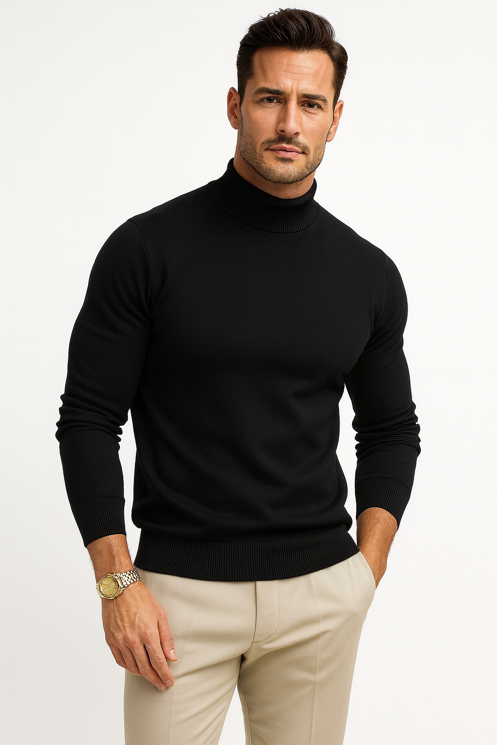 Szymon | Golf Dzianinowy Modern Comfort
