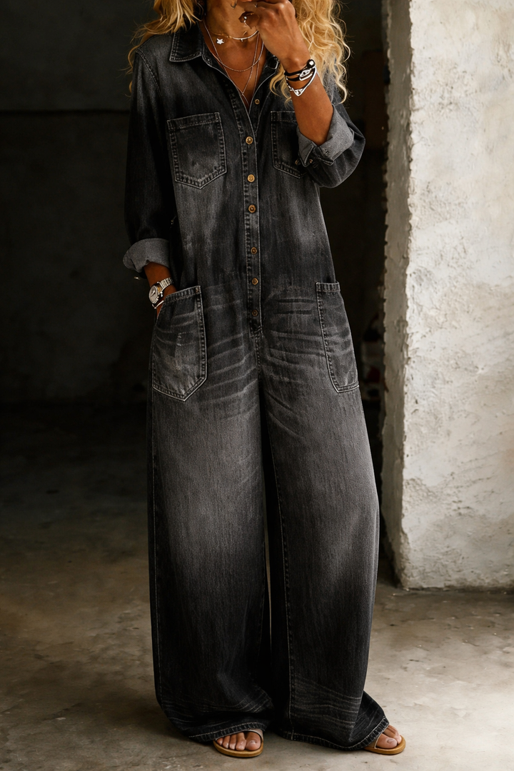 Karolina | Kombinezon Denim Freedom