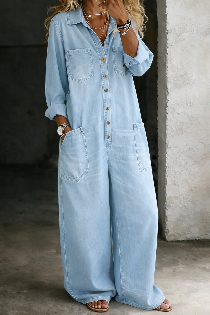 Karolina | Kombinezon Denim Freedom