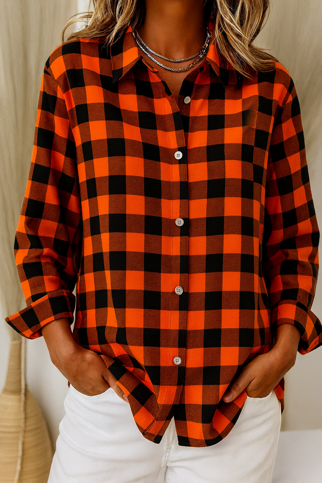 Sylwia | Koszula Classic Check