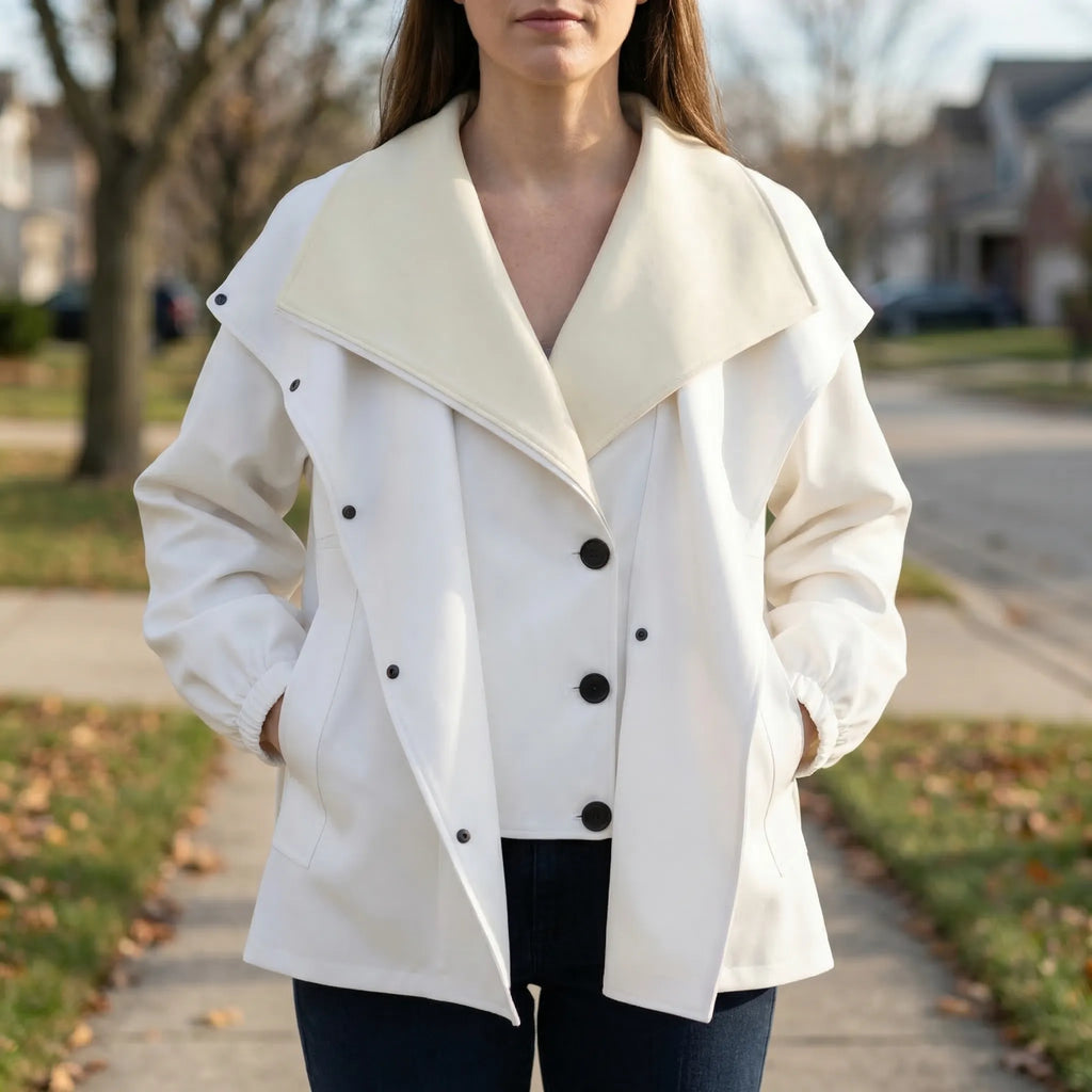 Cloveryn - Relaxed-Fit Windbreaker With Layered Hood