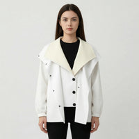 Cloveryn - Relaxed-Fit Windbreaker With Layered Hood