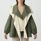 Cloveryn - Relaxed-Fit Windbreaker With Layered Hood