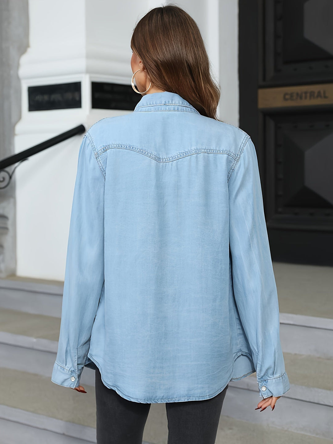 Ewelina | Koszula Jeansowa Everyday Denim