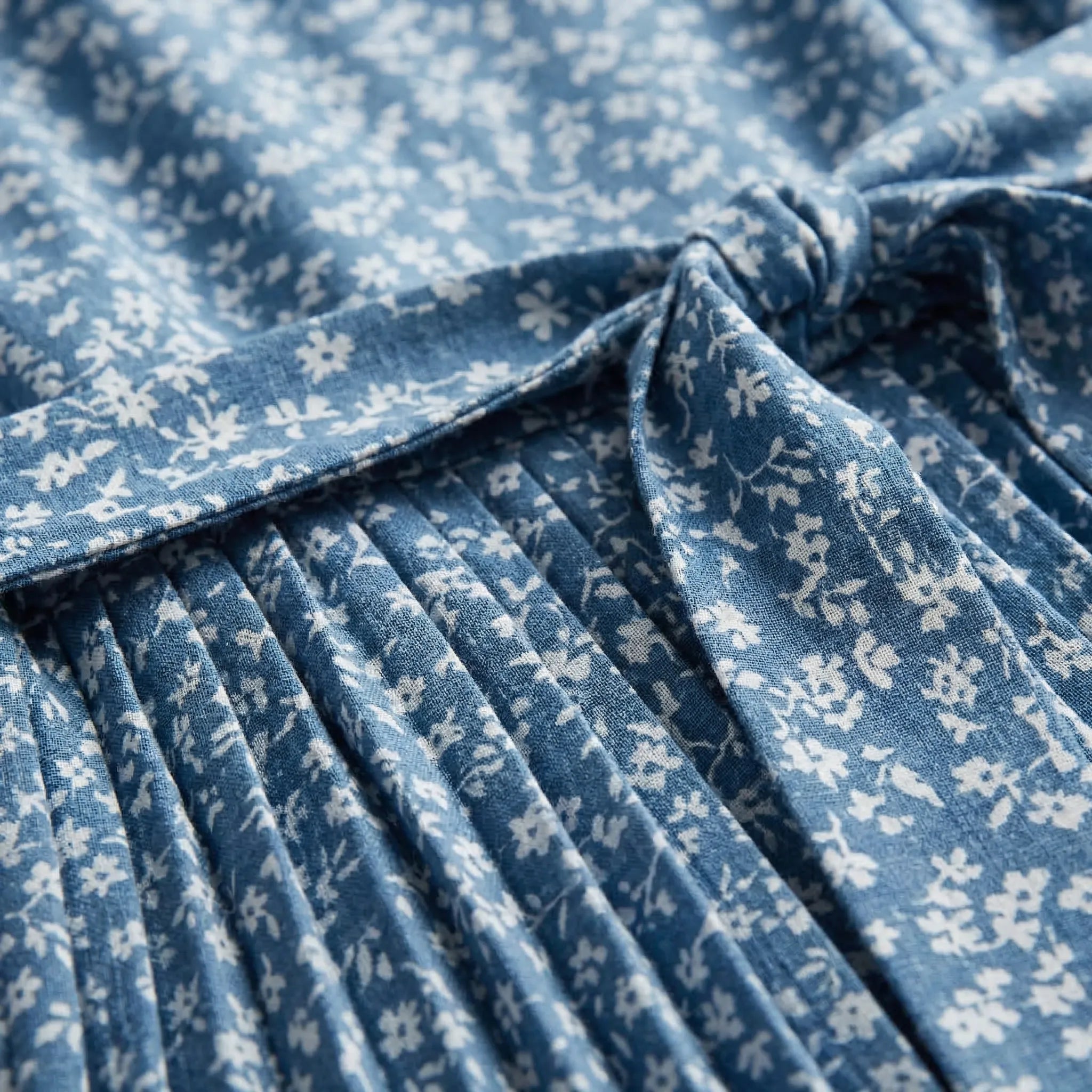 Florielle - Short-Sleeve Floral Midi Dress