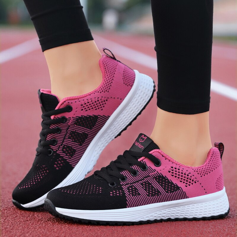 Beata | Damskie oddychające sneakersy runner