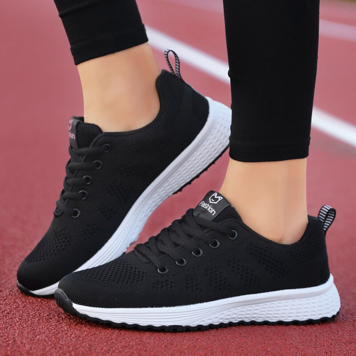 Beata | Damskie oddychające sneakersy runner
