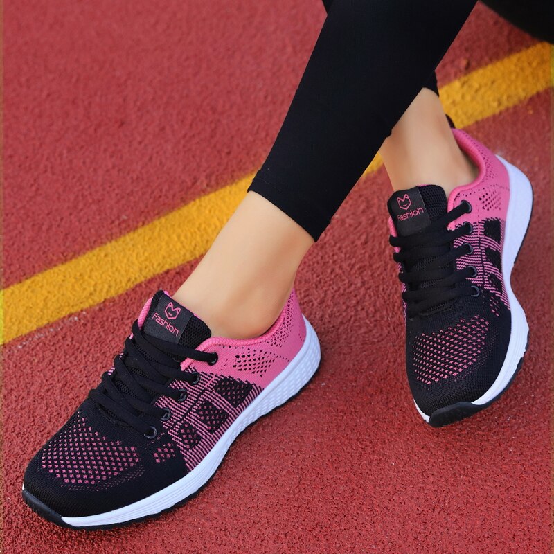 Beata | Damskie oddychające sneakersy runner