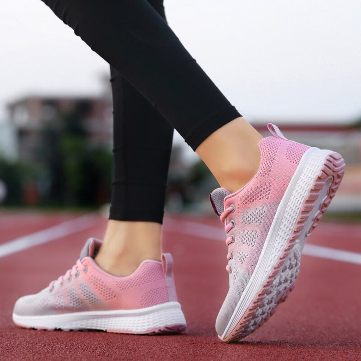 Beata | Damskie oddychające sneakersy runner