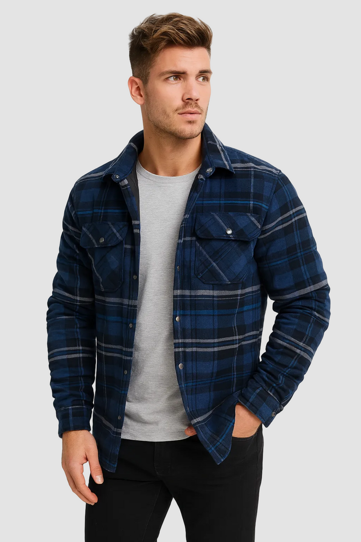 Bartosz | Flanelowy Overshirt Heritage Check