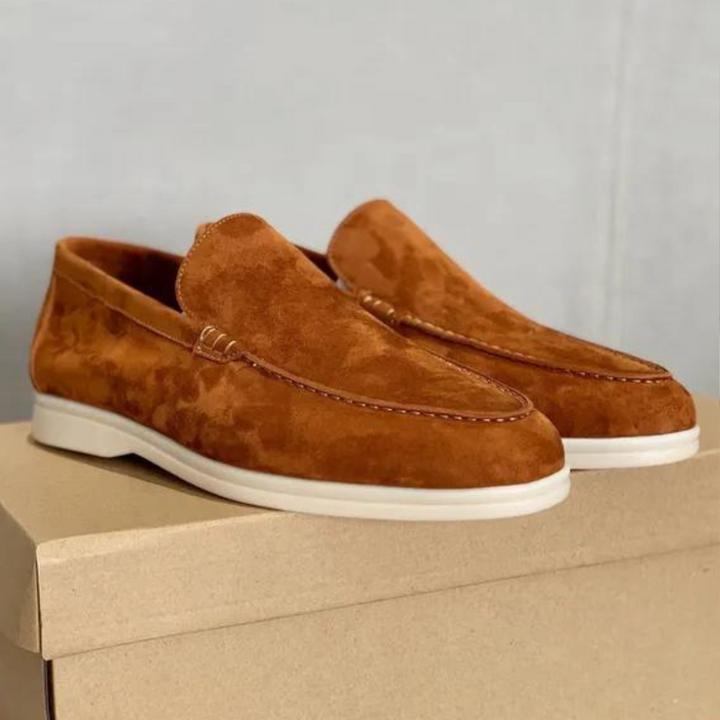 Kacper | Zamszowe Mokasyny Męskie Casual