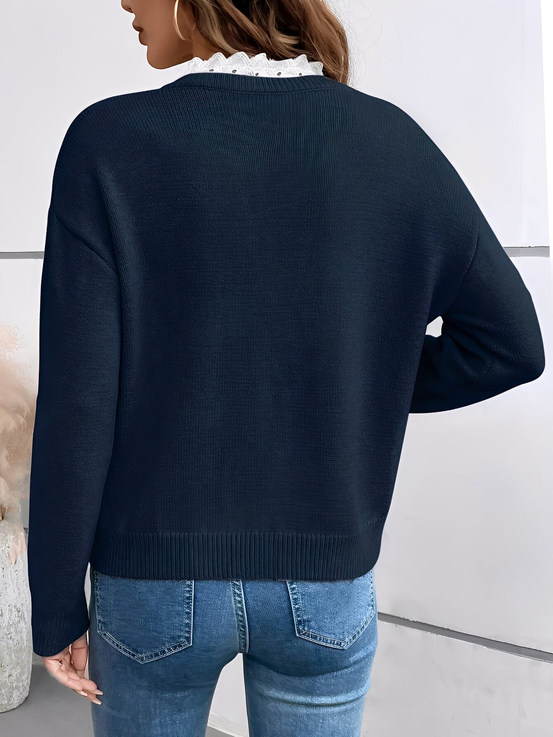 Renata | Sweter Lace Elegance