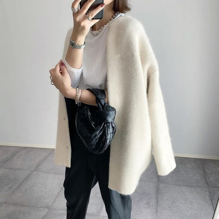Pola | Elegancki damski kardigan bez zapięcia
