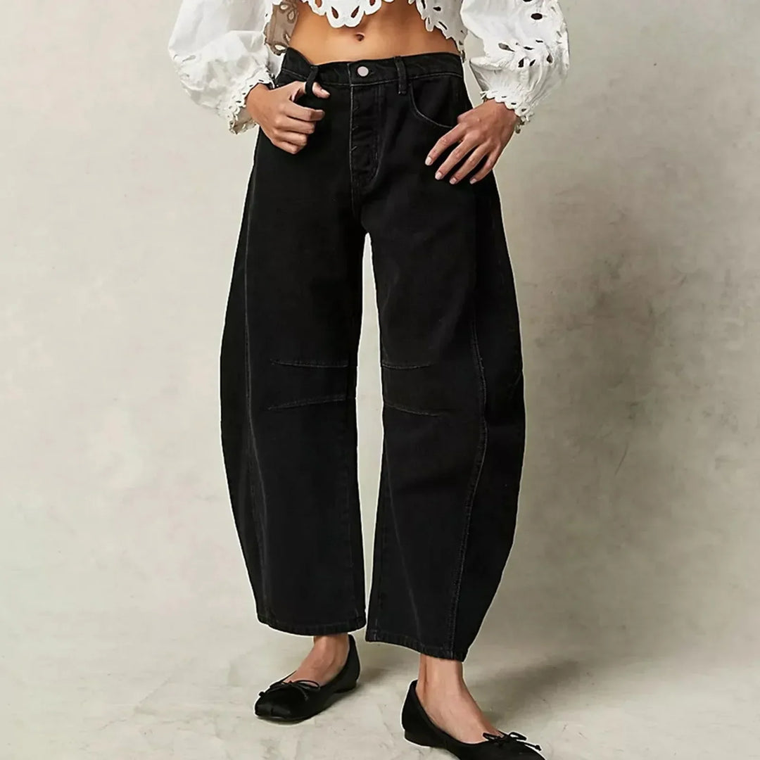 Bożena | Jeansy Baggy Urban Denim
