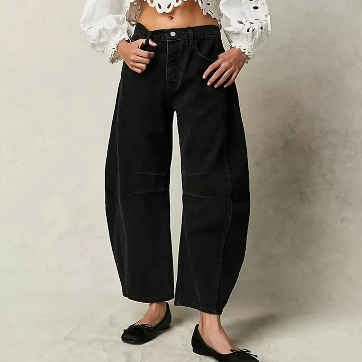 Bożena | Jeansy Baggy Urban Denim