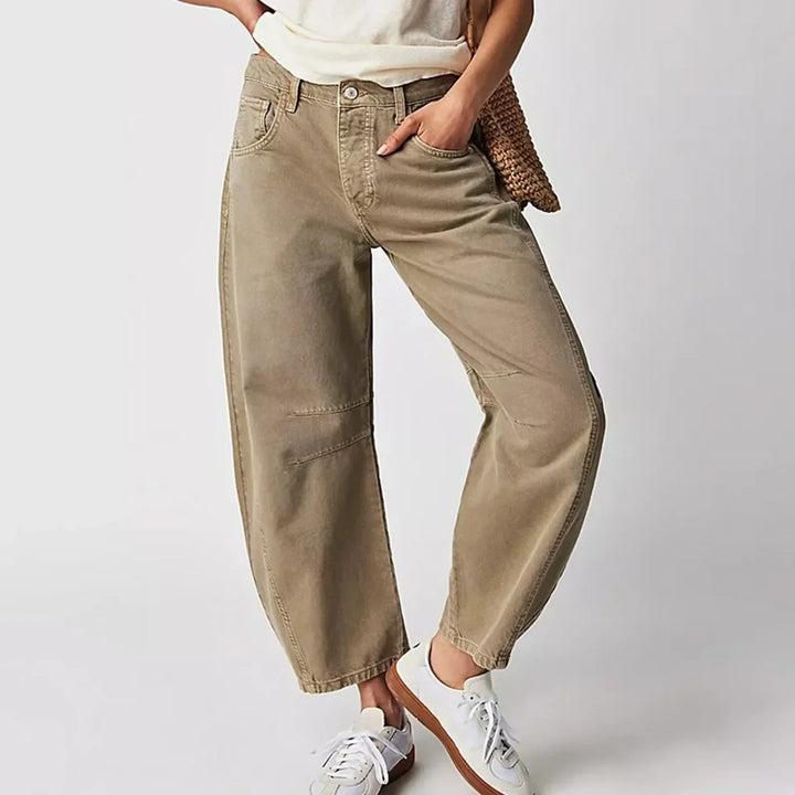 Bożena | Jeansy Baggy Urban Denim