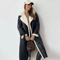 Nadia | Długi Płaszcz Teddy Winter Chic